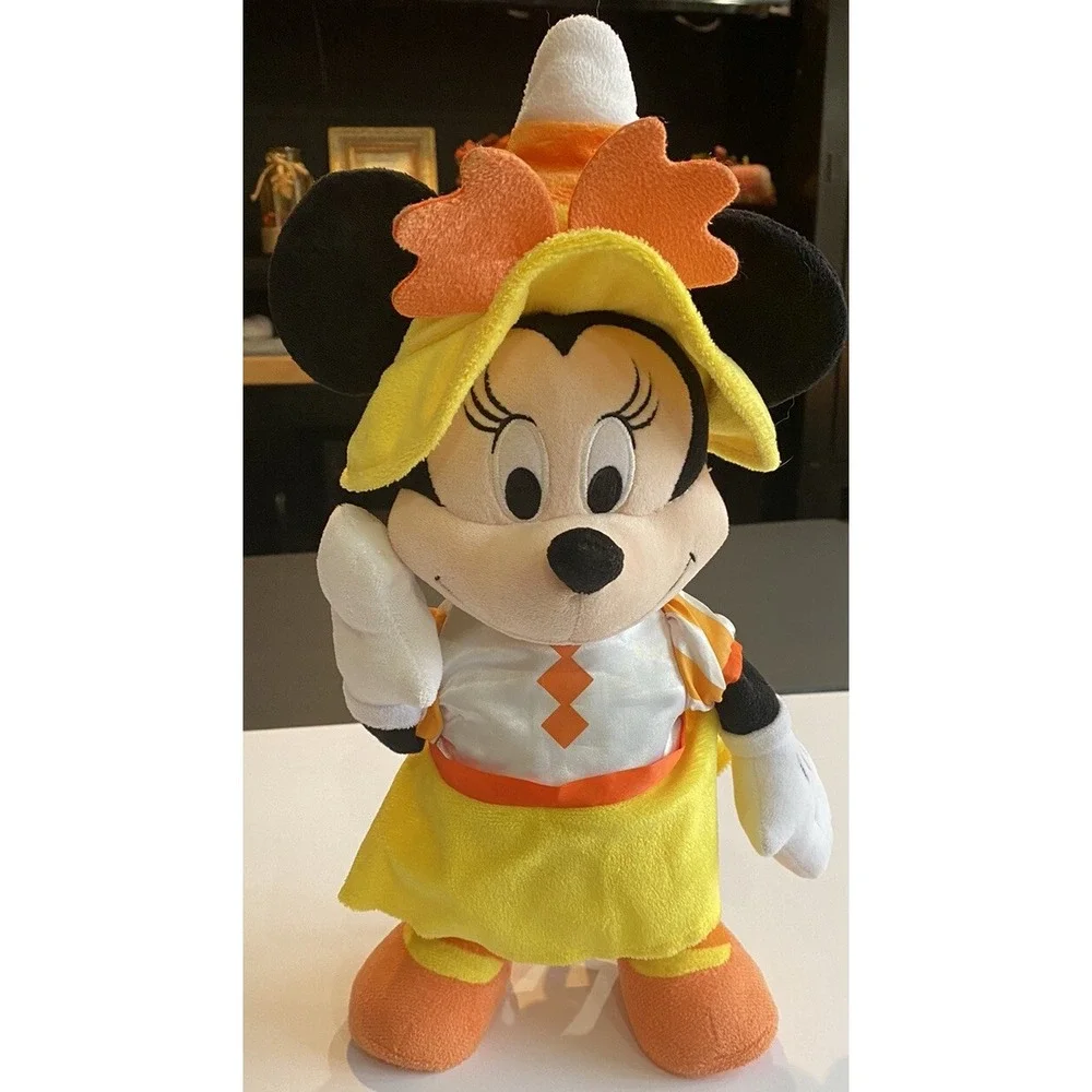 Disney Halloween Minnie Mouse Candy Corn Costume Animatronic Gemmy Dances Music